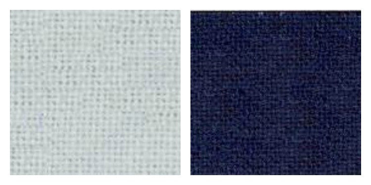 Sarashi-momen Sashiko Fabric Yardage - White or Navy – Red Thread
