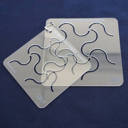 Sashiko Stencil by QH Textiles - Chidori-tsunagi