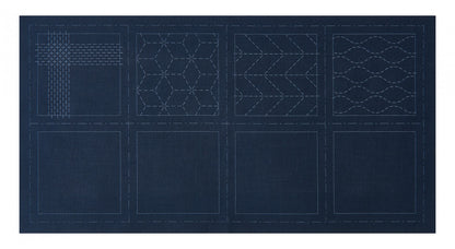 Pre-printed Sashiko Coasters by Lecien