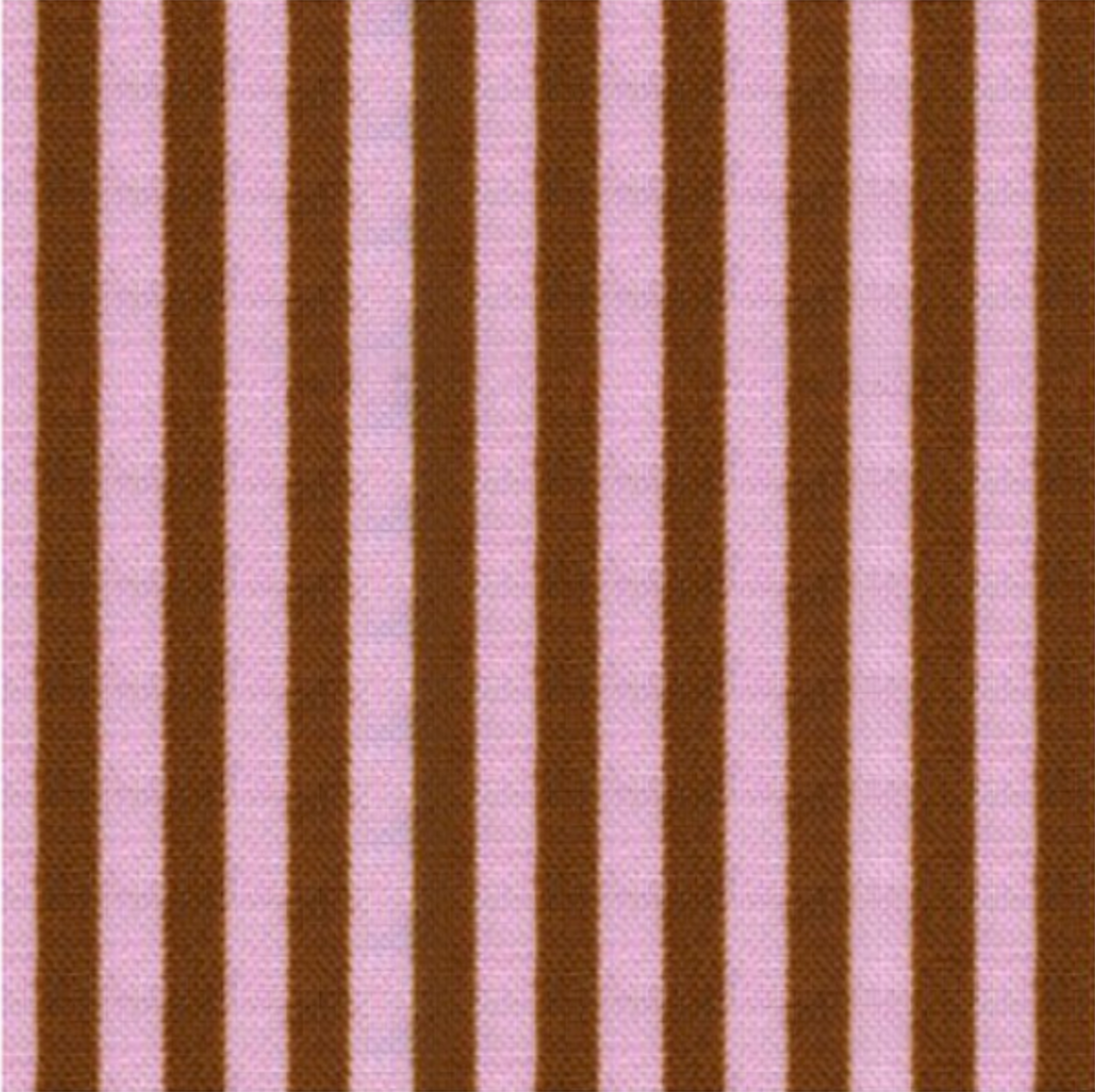 Stripe by Cosmo Textiles - Brown and Pink