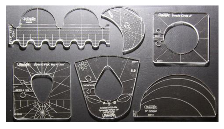 Sew Steady by Westalee Designs - Quilting Template Sampler Set **Low Shank Only**