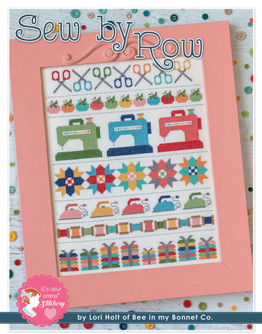 Sew by Row Cross Stitch pattern by Lori Holt for It's Sew Emma