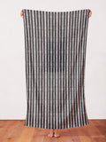 Shibori Dye Collection by Paintbrush Studio Fabrics - 120 21455 Pleat Stripe Black