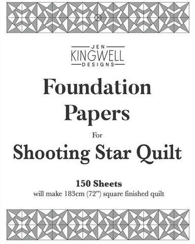 Shooting Star Foundation Papers by Jen Kingwell Designs
