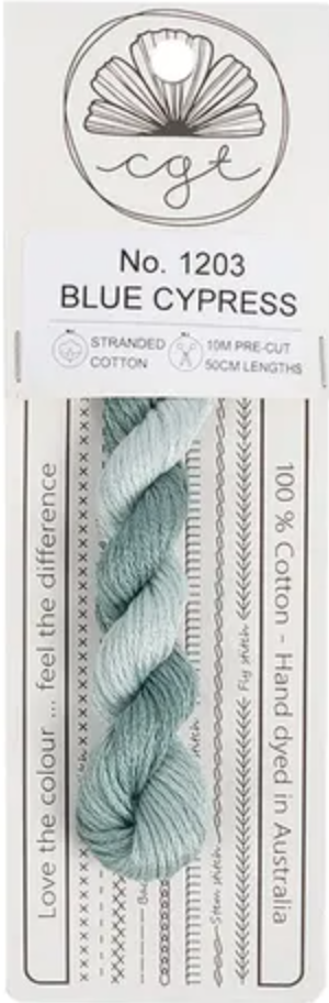Signature Range by Cottage Garden Threads Multi-variegated Six-stranded Floss 1000 - 2000s