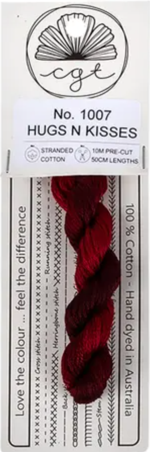 Signature Range by Cottage Garden Threads Multi-variegated Six-stranded Floss 1000 - 2000s