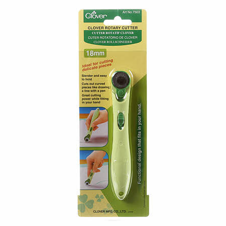 Soft Grip Rotary Cutter by Clover - 18mm