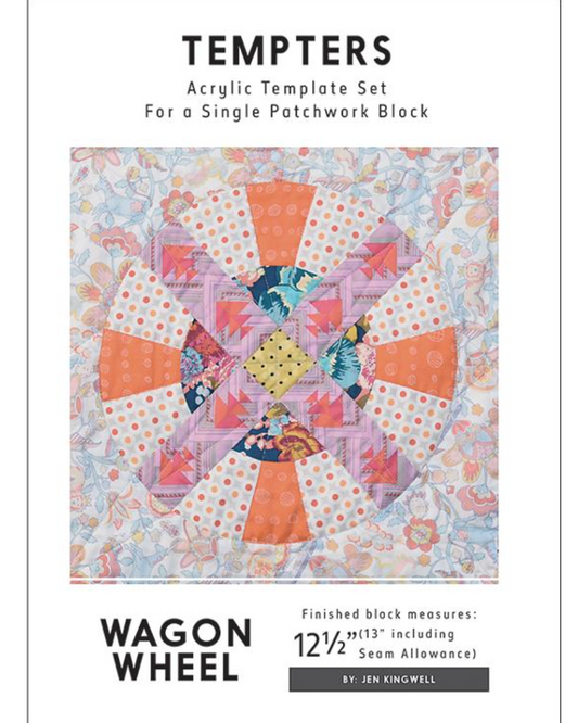 Tempters - Wagon Wheel by Jen Kingwell