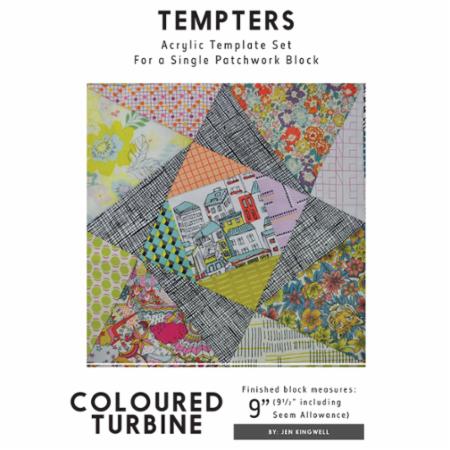 Tempters - Coloured Turbine by Jen Kingwell