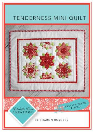 Tenderness Mini Quilt Pattern by Lilabelle Lane