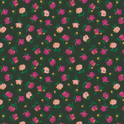 The Flower Society by AGF Studio for Art Gallery Fabrics - TFS-99115 Gentle Rosebuds Lunar