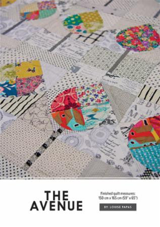The Avenue Quilt Pattern by Louise Papas