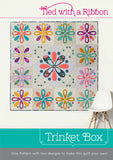 Trinket Box Quilt Pattern and Acrylic Templates designed by Tied with a Ribbon