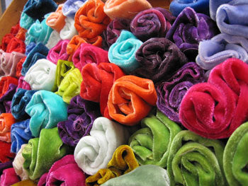 Hand Dyed Velvet by Sue Spargo - Fat 32nd