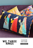 We Three Kings Cushion pattern by Louise Papas