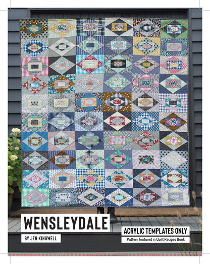 Wensleydale Acrylic Templates by Jen Kingwell Designs