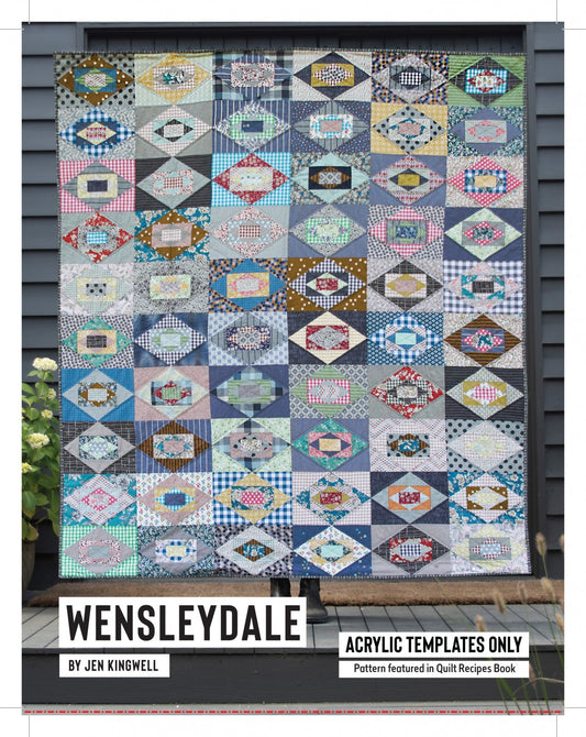 Wensleydale Acrylic Templates by Jen Kingwell Designs
