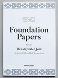 Wensleydale Foundation Papers by Jen Kingwell Designs