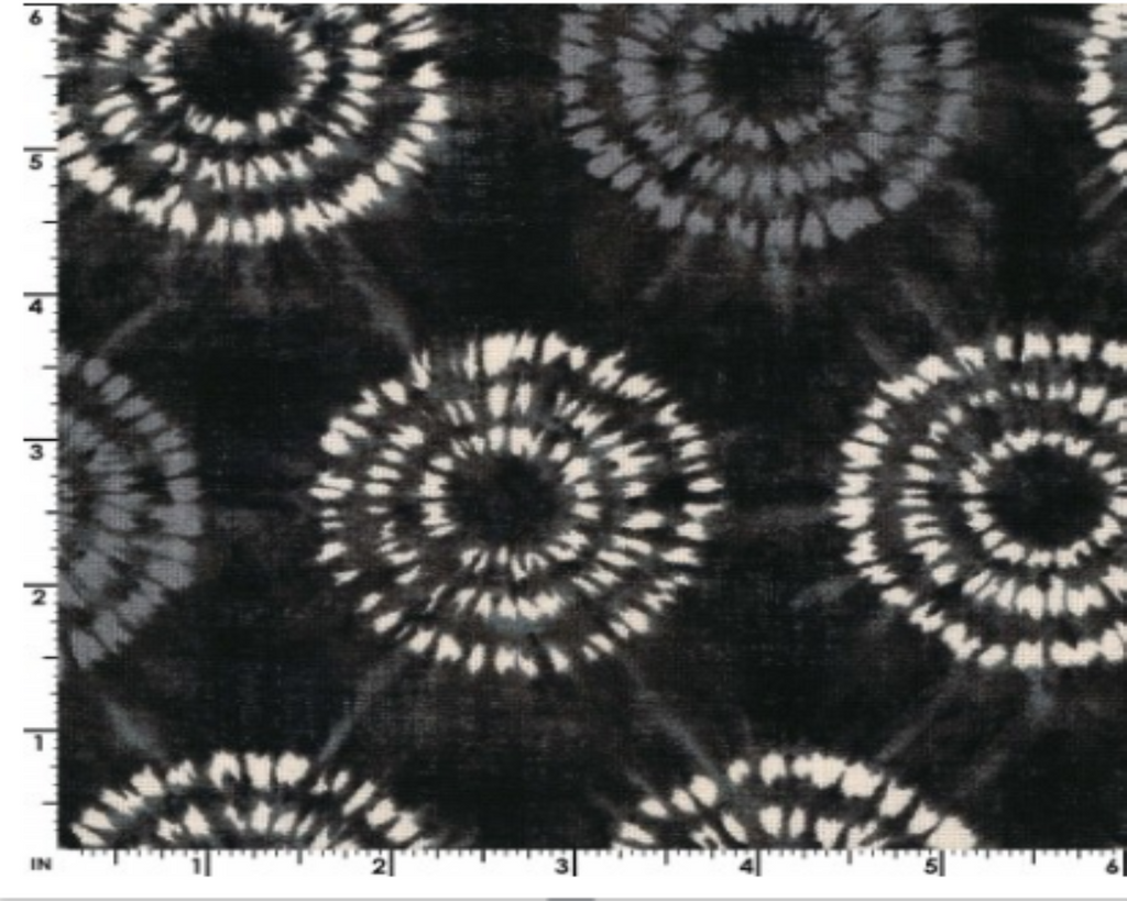 Ai-Nikki by Kokka Fabrics - KOKLGA 36080-1-D Circles on Black