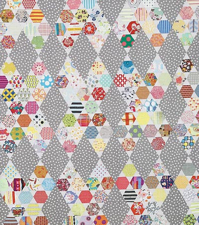 Hexie Kisses by Jen Kingwell Designs