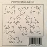 Sashiko Stencil by QH Textiles - Usagi (Rabbit)