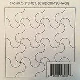 Sashiko Stencil by QH Textiles - Chidori-tsunagi