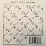 Sashiko Stencil by QH Textiles - Nowaki