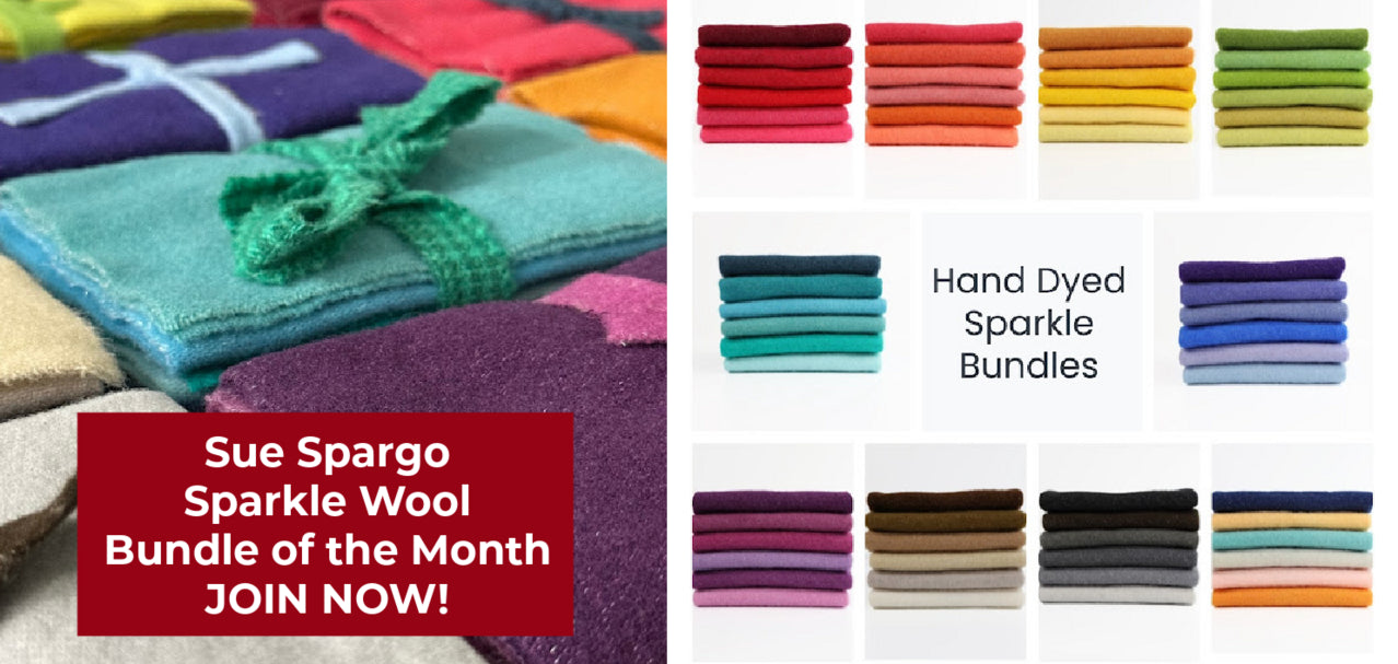 Sue Spargo Sparkle Wool Bundle of the Month Club