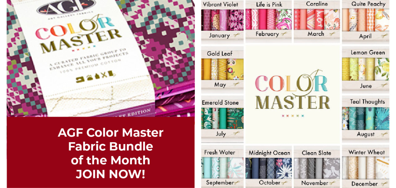 AGF Color Master Fabric Bundle of the Month Club